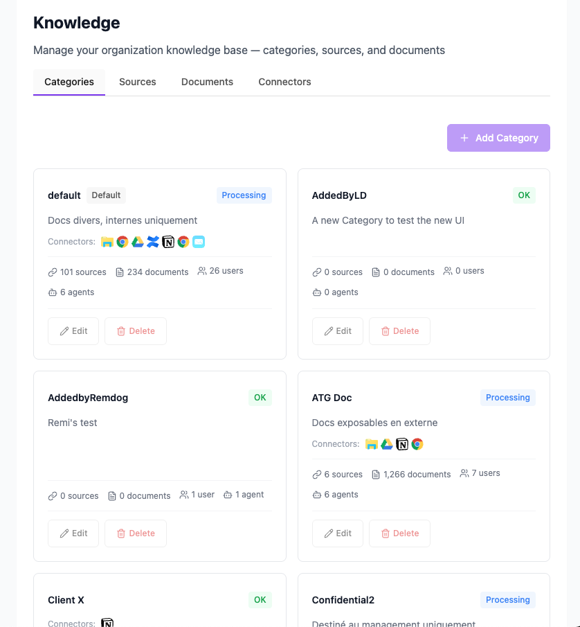 Knowledge Base & RAG