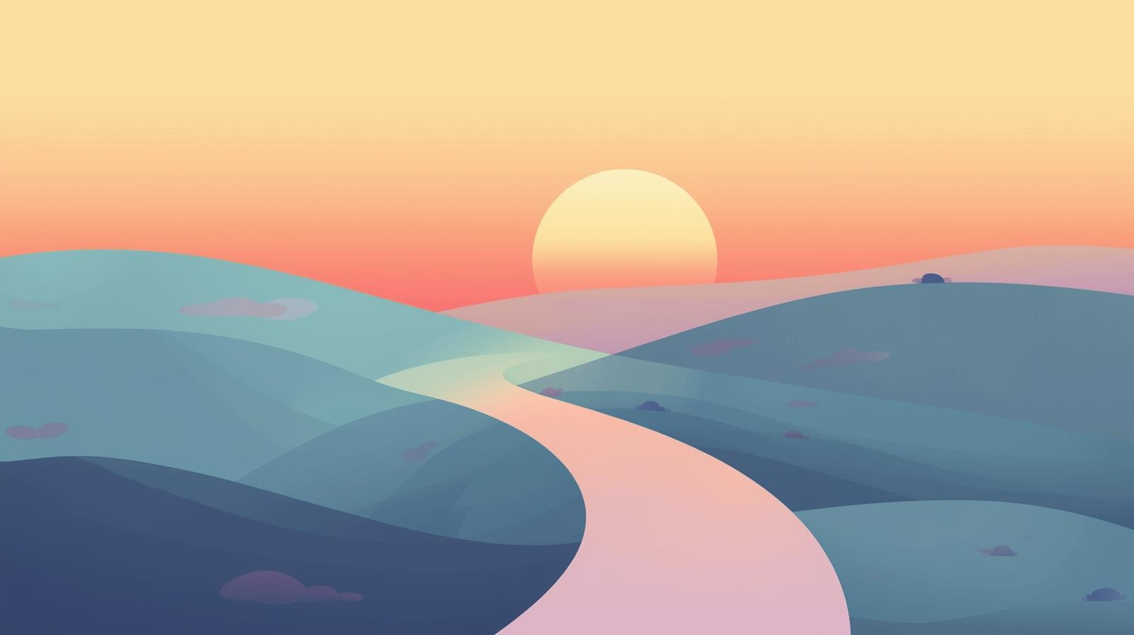 AI that works - Peaceful ocean landscape representing clarity and results